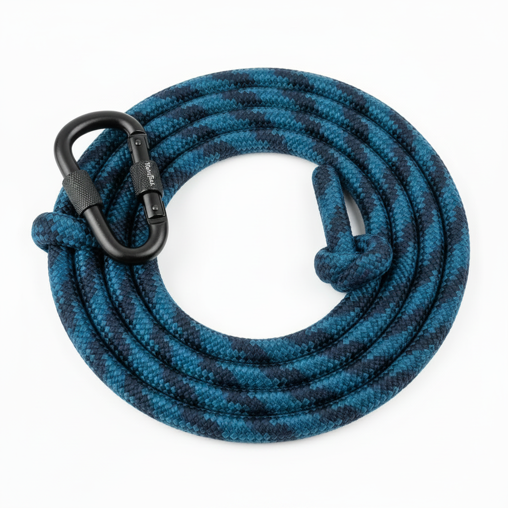 TrailPeak Rope Leash – Deep Ocean Standard